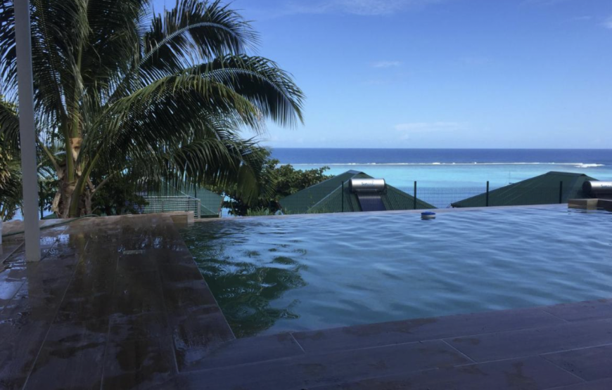 Pension à Haapiti avec vue sur lagon